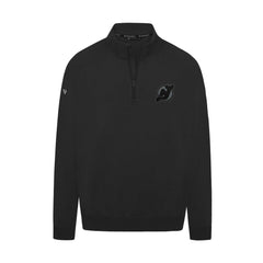 New Jersey Devils Levelwear Murray Nightfall Quarter-Zip Jacket - Black | NHL near me