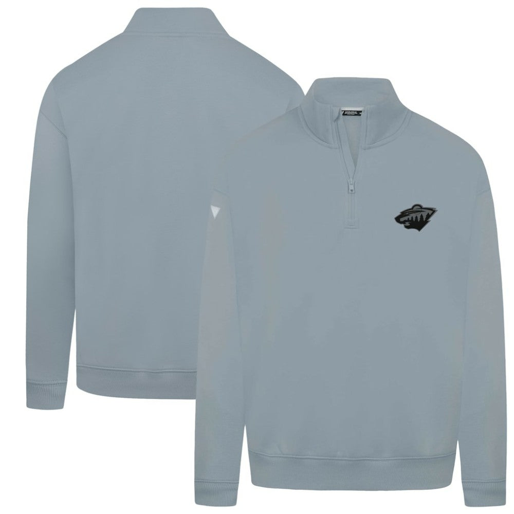 Minnesota Wild Levelwear Murray Nightfall Quarter-Zip Jacket - Gray | NHL on sale