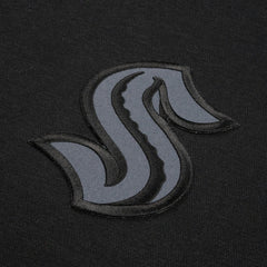 Seattle Kraken Levelwear Murray Nightfall Quarter-Zip Jacket - Black | NHL online
