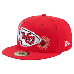 Kansas City Chiefs New Era State Stitch 59FIFTY Fitted Hat - Red - NFL