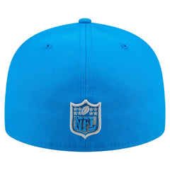 Detroit Lions New Era State Stitch 59FIFTY Fitted Hat - Blue - NFL