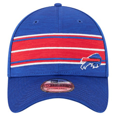 Buffalo Bills New Era Stripes 39THIRTY Flex Hat - Royal - NFL