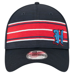 Houston Texans New Era Stripes 39THIRTY Flex Hat - Navy - NFL