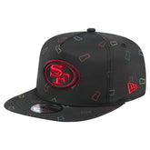 San Francisco 49ers New Era Gummy Golfer Snapback Hat - Black - NFL