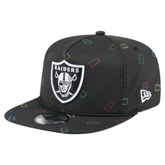 Las Vegas Raiders New Era Gummy Golfer Snapback Hat - Black - NFL