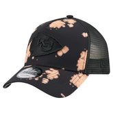 Kansas City Chiefs New Era Bleached 9FORTY A-Frame Adjustable Hat - Black - NFL