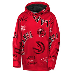 Atlanta Hawks Outerstuff Youth Moving Violation Hoodie Red