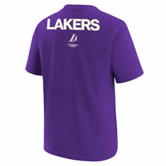Los Angeles Lakers Jordan Brand Youth Courtside Statement 85 T-Shirt Purple