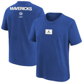 Dallas Mavericks Jordan Brand Youth Courtside Statement 85 T-Shirt Royal