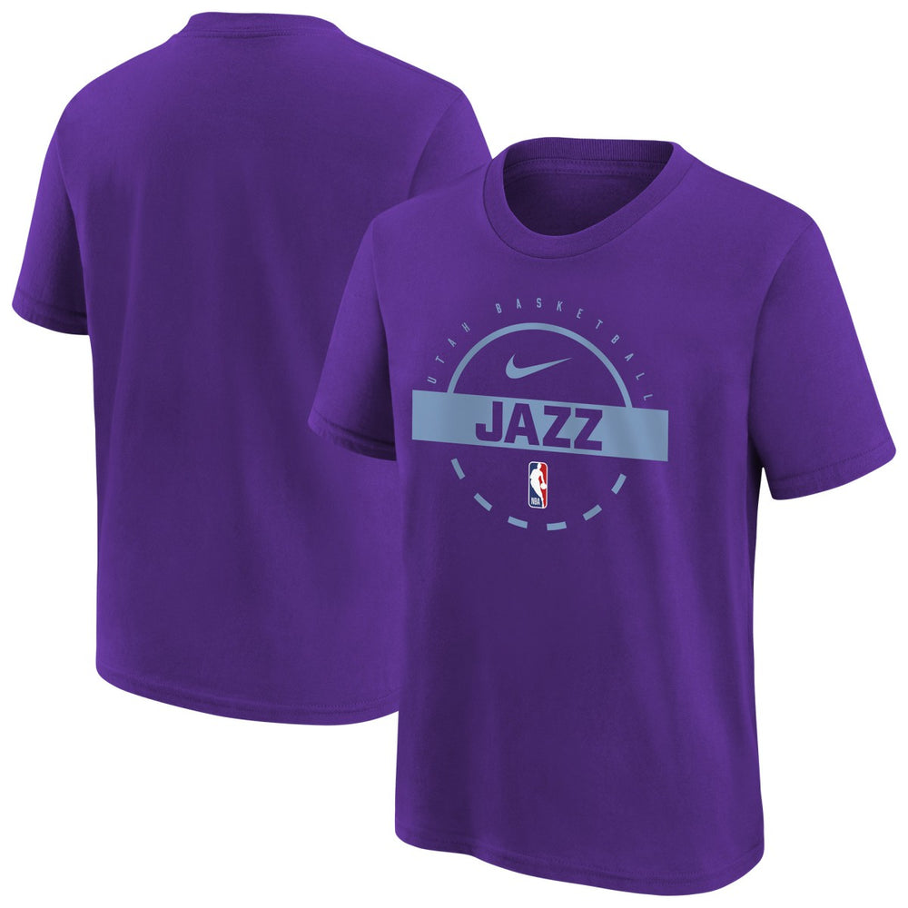 Nike Utah Jazz Youth Practice T-Shirt Purple