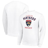 Florida Panthers Men's Starter Team Logo Fleece Pullover Sweatshirt - White | NHL near me