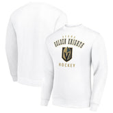 Vegas Golden Knights Men's Starter Team Logo Fleece Pullover Sweatshirt - White | NHL sale