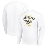 Nashville Predators Men's Starter Team Logo Fleece Pullover Sweatshirt - White | NHL sale