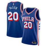Nike Jared McCain Philadelphia 76ers Swingman Jersey Icon Edition Royal