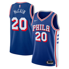 Nike Jared McCain Philadelphia 76ers Swingman Jersey Icon Edition Royal