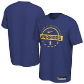 Nike Golden State Warriors 2025/26 On-Court Flare Performance Practice T-Shirt Royal