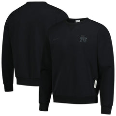Nike Philadelphia 76ers Authentic Standard Issue Travel Dri-FIT Sweatshirt Black