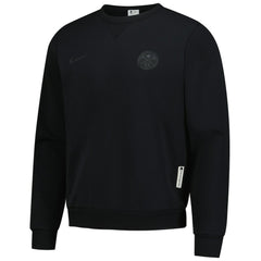 Nike Denver Nuggets Authentic Standard Issue Travel Dri-FIT Sweatshirt Black
