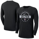 Nike Boston Celtics Authentic Long Sleeve Practice T-Shirt Black