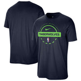 Nike Minnesota Timberwolves Authentic Practice T-Shirt Navy