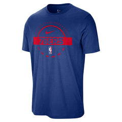Nike Philadelphia 76ers Authentic Practice T-Shirt Royal