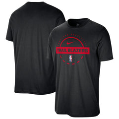 Nike Portland Trail Blazers Authentic Practice T-Shirt Black
