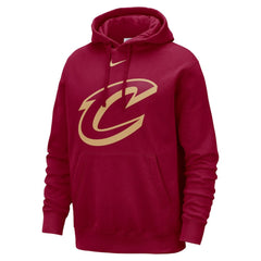 Nike Cleveland Cavaliers Essential Logo Club Pullover Hoodie Wine