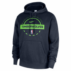 Nike Minnesota Timberwolves 2025/26 Authentic Practice Club Pullover Hoodie Navy