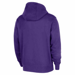 Nike Los Angeles Lakers 2025/26 Authentic Practice Club Pullover Hoodie Purple