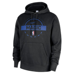 Nike Orlando Magic 2025/26 Authentic Practice Club Pullover Hoodie Black