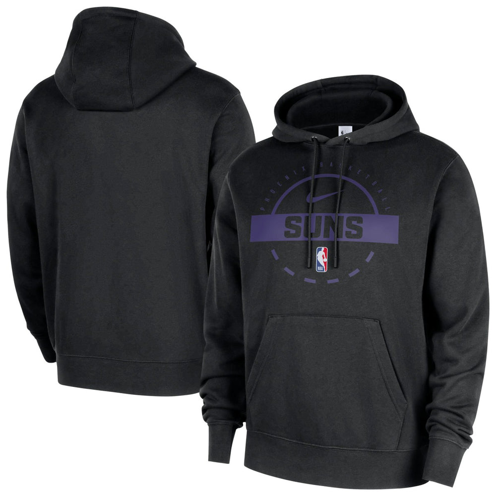 Nike Phoenix Suns 2025/26 Authentic Practice Club Pullover Hoodie Black
