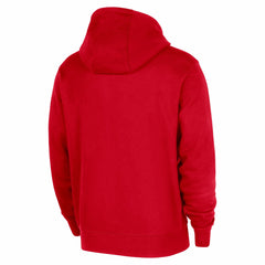 Nike Toronto Raptors 2025/26 Authentic Practice Club Pullover Hoodie Red