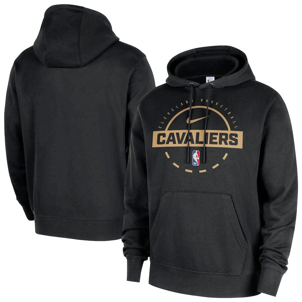 Nike Cleveland Cavaliers 2025/26 Authentic Practice Club Pullover Hoodie Black