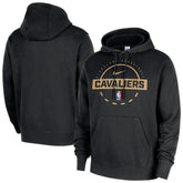 Nike Cleveland Cavaliers 2025/26 Authentic Practice Club Pullover Hoodie Black