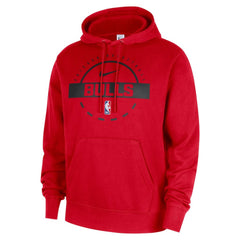 Nike Chicago Bulls 2025/26 Authentic Practice Club Pullover Hoodie Red