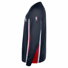 Nike Washington Wizards 2025/26 Authentic Pre-Game Legend Dri-FIT Long Sleeve Shooting Shirt Navy