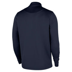 Nike New Orleans Pelicans 2025/26 Authentic Coaches Quarter-Zip Dri-Fit Top Navy