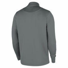 Nike San Antonio Spurs 2025/26 Authentic Coaches Quarter-Zip Dri-Fit Top Silver