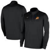 Nike Phoenix Suns 2025/26 Authentic Coaches Quarter-Zip Dri-Fit Top Black
