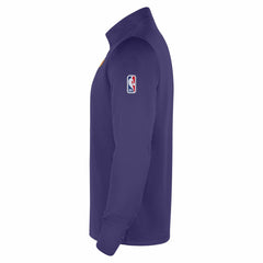 Nike Phoenix Suns 2025/26 Authentic Coaches Quarter-Zip Dri-Fit Top Purple