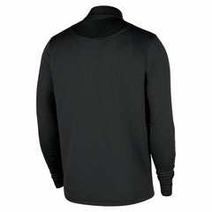 Nike Milwaukee Bucks 2025/26 Authentic Coaches Quarter-Zip Dri-Fit Top Black