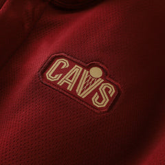 Nike Cleveland Cavaliers 2025/26 Authentic Coaches Quarter-Zip Dri-Fit Top Wine
