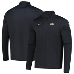 Nike Cleveland Cavaliers 2025/26 Authentic Coaches Quarter-Zip Dri-Fit Top Black