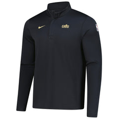 Nike Cleveland Cavaliers 2025/26 Authentic Coaches Quarter-Zip Dri-Fit Top Black