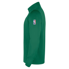 Nike Boston Celtics 2025/26 Authentic Coaches Quarter-Zip Dri-Fit Top Kelly Green