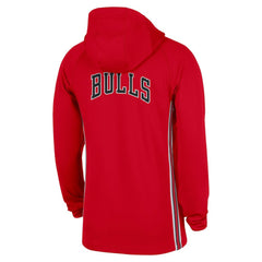 Nike Chicago Bulls Authentic On Court Zone Quarter-Zip Dri-FIT Hoodie Jacket Red
