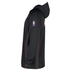 Nike Miami Heat Authentic On Court Zone Quarter-Zip Dri-FIT Hoodie Jacket Black