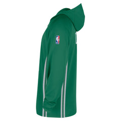 Nike Boston Celtics Authentic On Court Zone Quarter-Zip Dri-FIT Hoodie Jacket Kelly Green