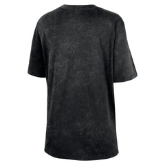 Nike Golden State Warriors Women's Courtside Original Content Vintage Washed Boyfriend T-Shirt Black