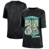 Nike Boston Celtics Women's Courtside Original Content Vintage Washed Boyfriend T-Shirt Black